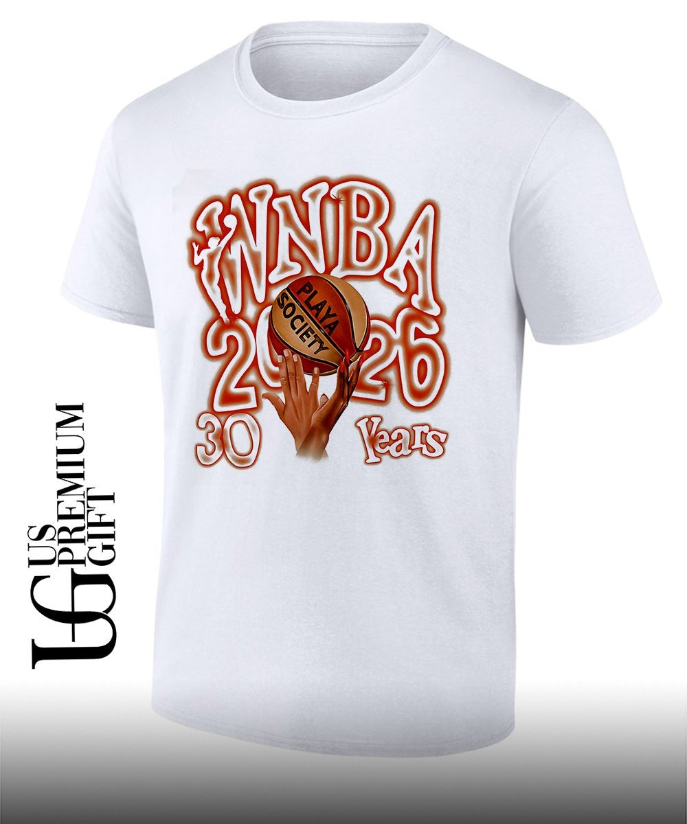 Playa Society Cream WNBA 30 Years shirt Unisex