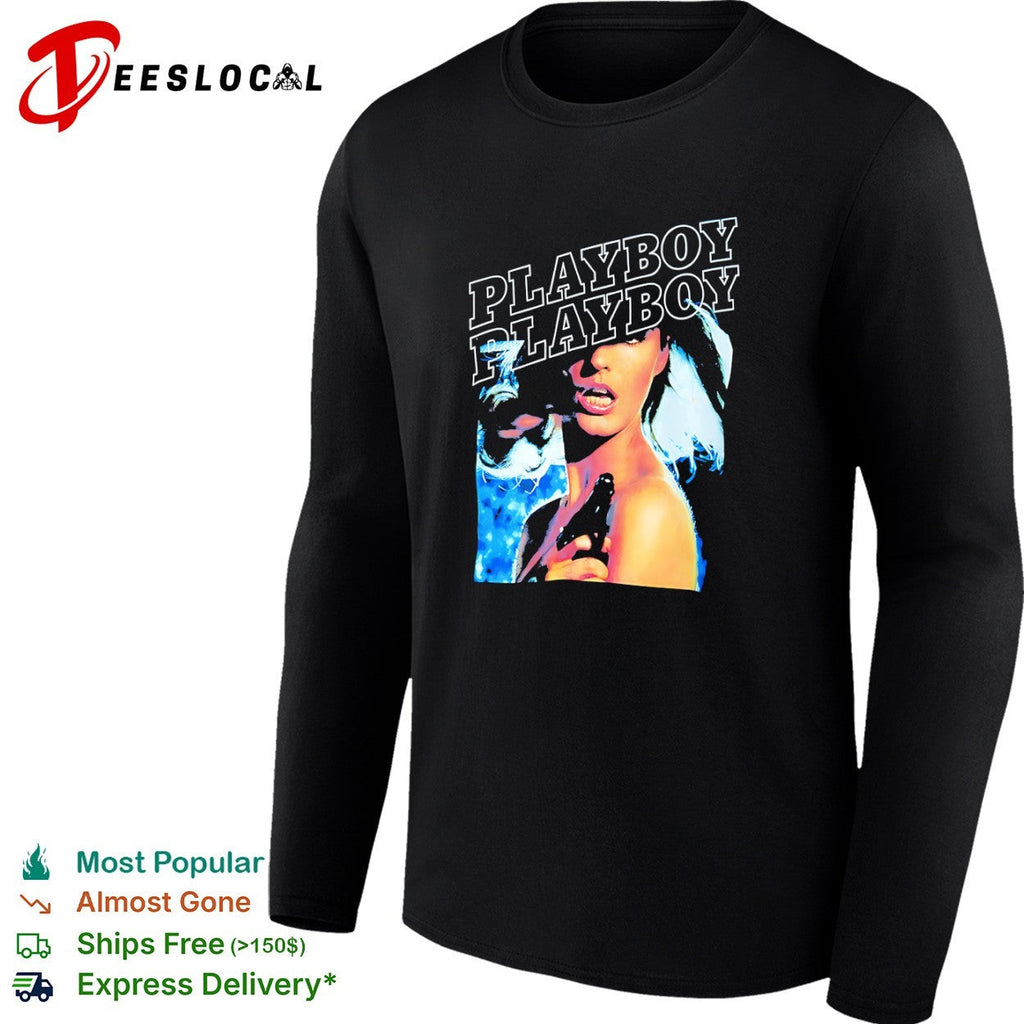 Playboy Pamela Anderson Gun shirt Unisex