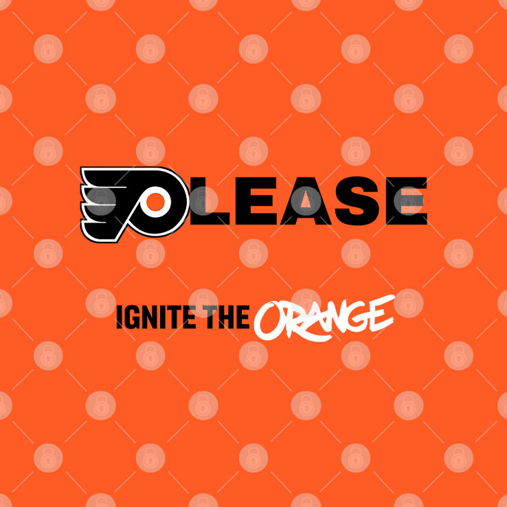 Please Ignite The Orange Philadelphia Flyers T Shirt Unisex