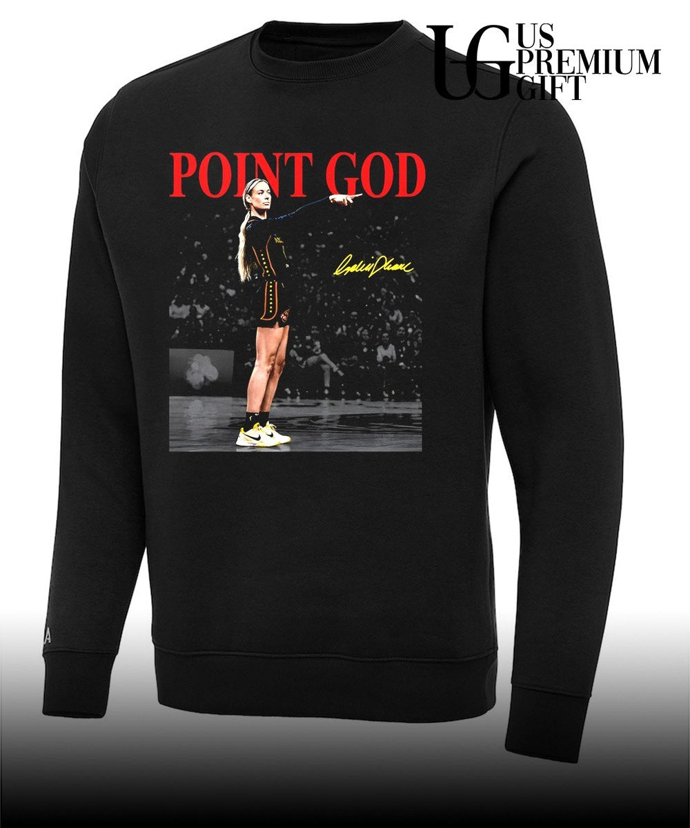 Point God Sophie Cunningham pointing Indiana Fever WNBA signature shirt Unisex
