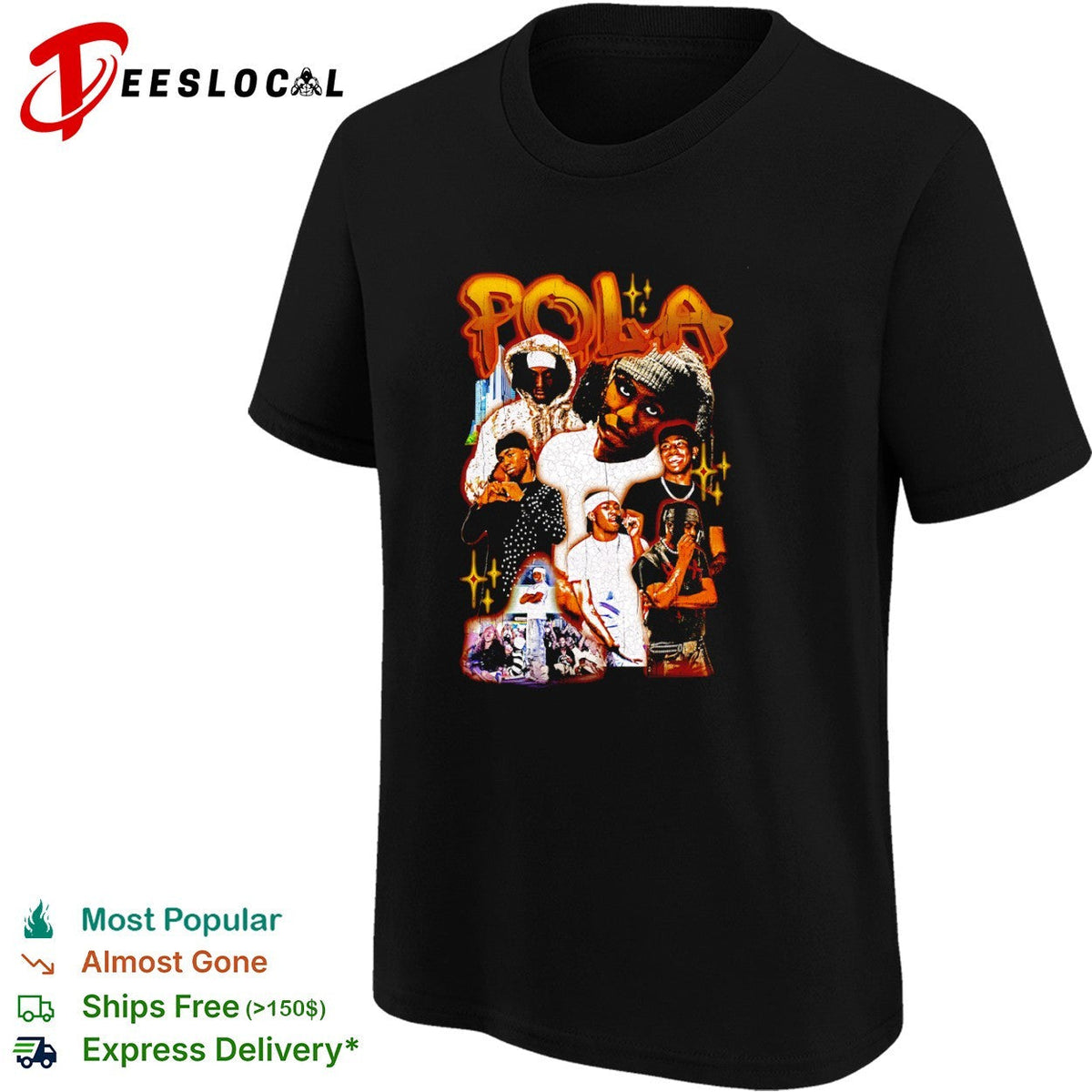 Pola Jalen graphic shirt Unisex