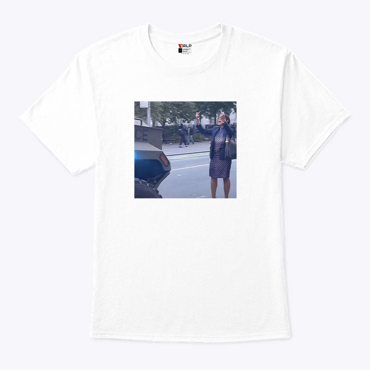 Polka Dot Dress Baddie Against ICE T Shirt Unisex