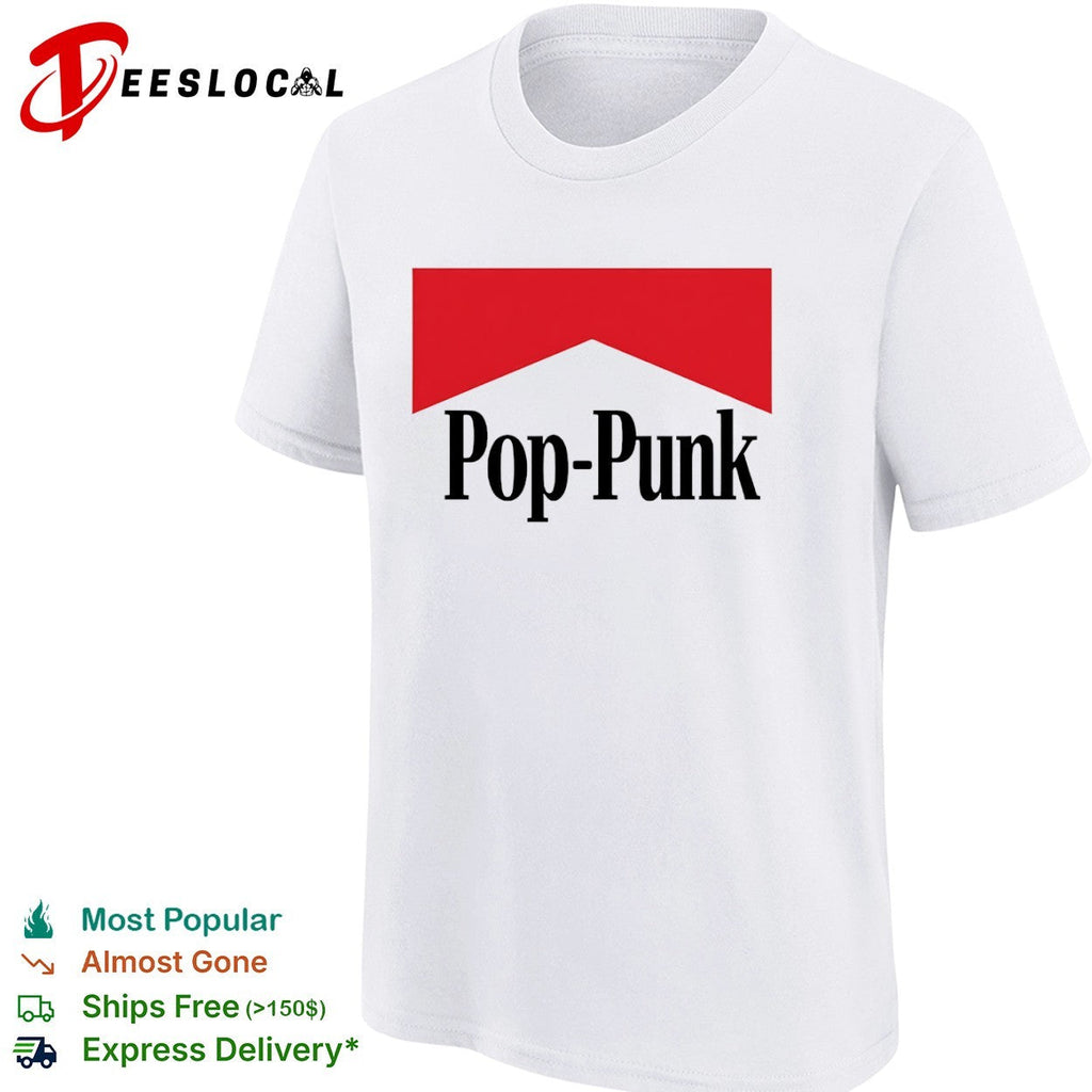 Pop-Punk Marlboro Logo shirt Unisex