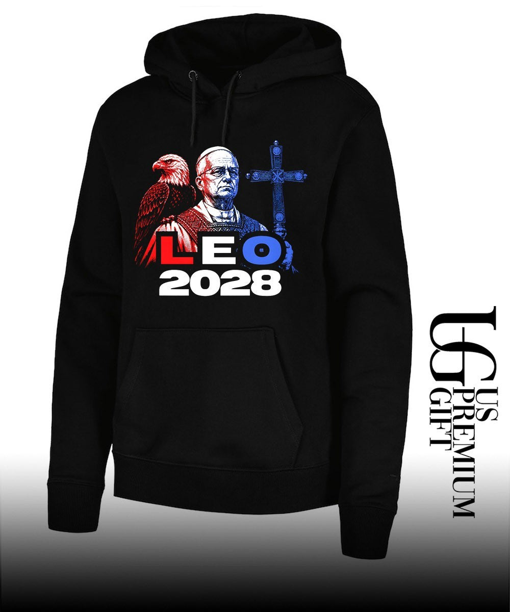 Pope Francis Bald Eagle Cross Leo 2028 shirt Unisex