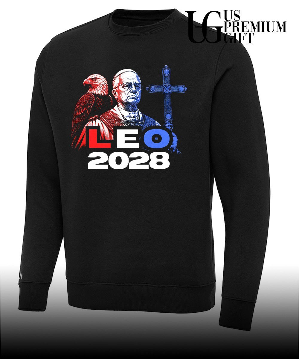 Pope Francis Bald Eagle Cross Leo 2028 shirt Unisex