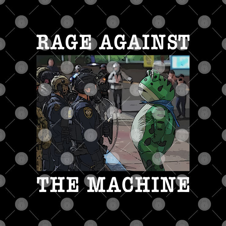 Portland Frog Protest Rage Against The Machine Shirt Unisex