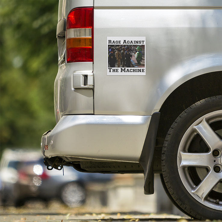 Portland Frog Rage Against The Machine Car Magnet Unisex