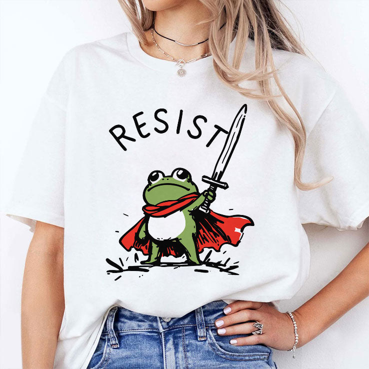 Portland Frog Resist Anti ICE T Shirt Unisex