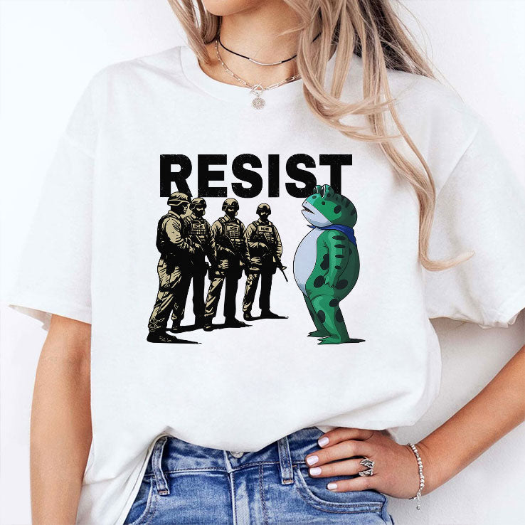Portland Frog Resist T Shirt Unisex