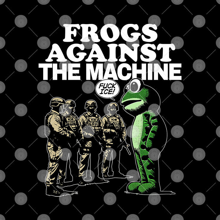 Portland Frogs Against The Machine T Shirt Unisex