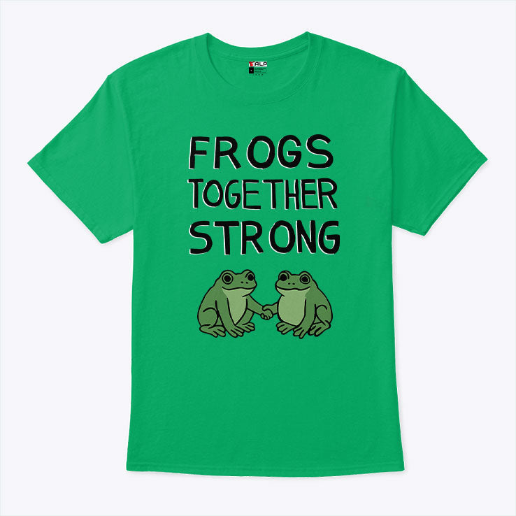 Portland Frogs Together Strong T Shirt Unisex
