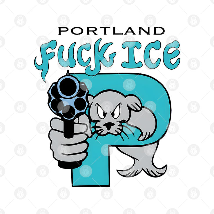 Portland Fuck ICE T Shirt Unisex