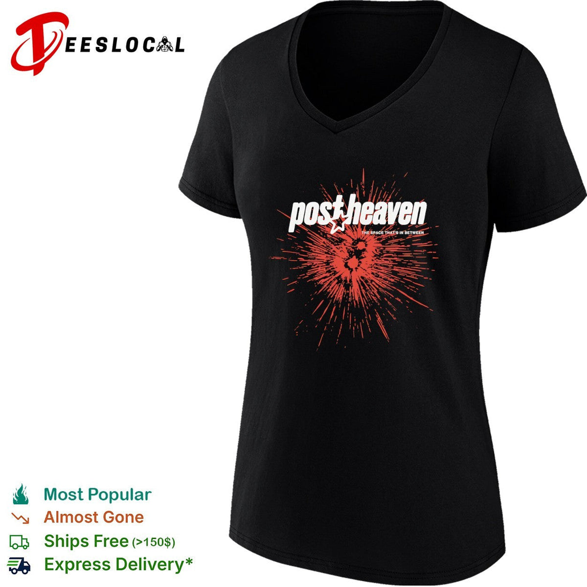 Post Heaven The Space That Is In Between shirt Unisex