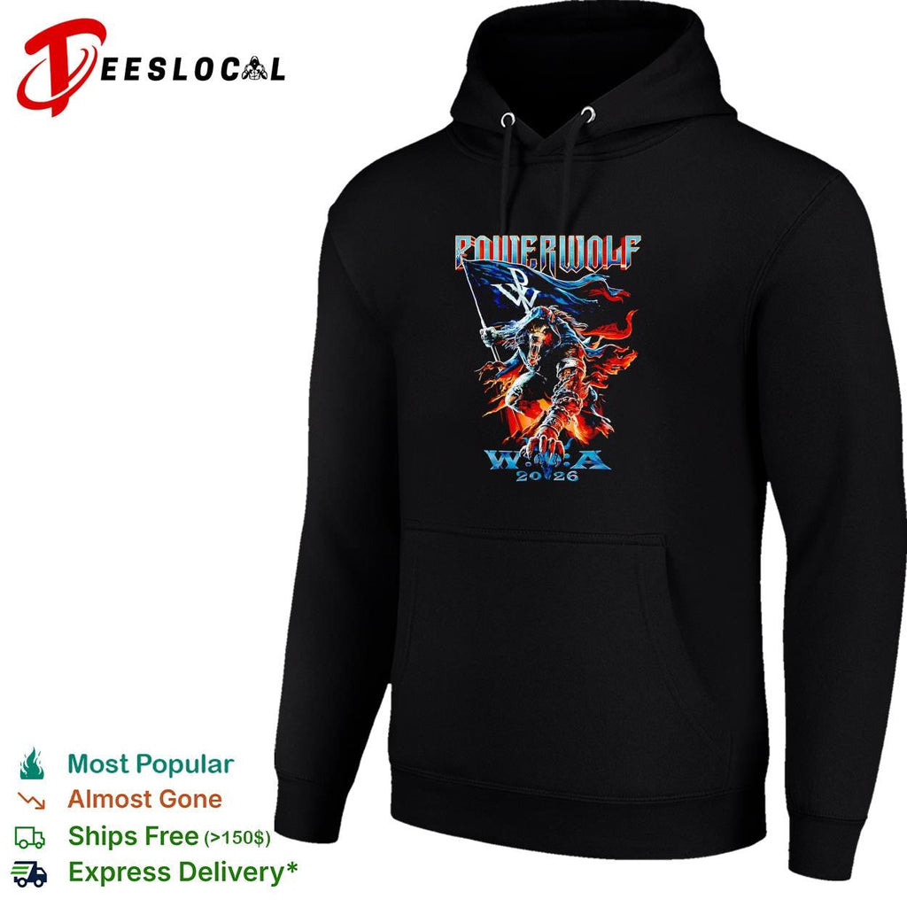 Powerwolf Wacken Open Air 2026 Festival Wacken Germany 1 August 2026 shirt Unisex