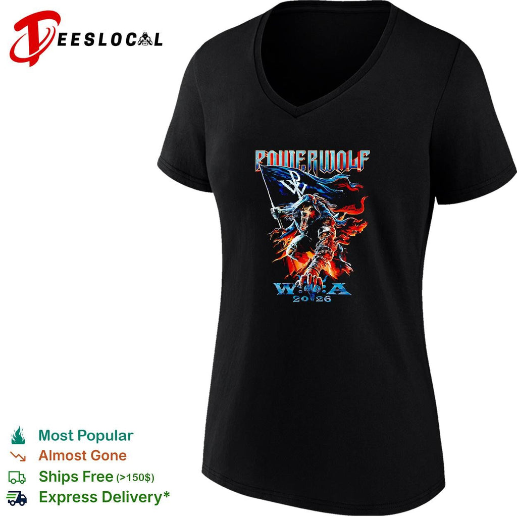 Powerwolf Wacken Open Air 2026 Festival Wacken Germany 1 August 2026 shirt Unisex
