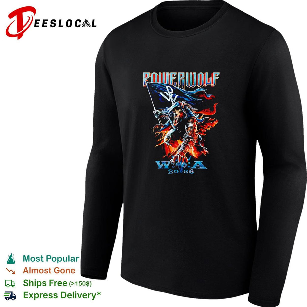 Powerwolf Wacken Open Air 2026 Festival Wacken Germany 1 August 2026 shirt Unisex