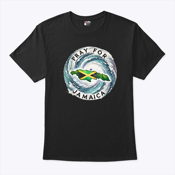 Pray For Jamaica Hurricane Melissa T Shirt Unisex