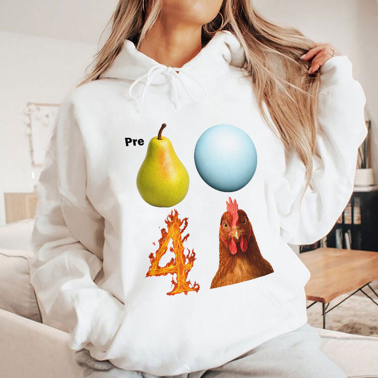 Pre Pear Blue Planet Fire Four Chicken Parody T Shirt Unisex