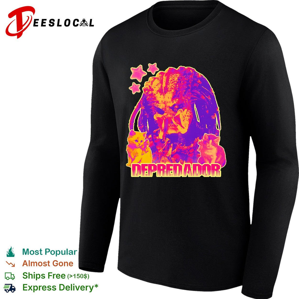 Predator Depredador with kittens shirt Unisex