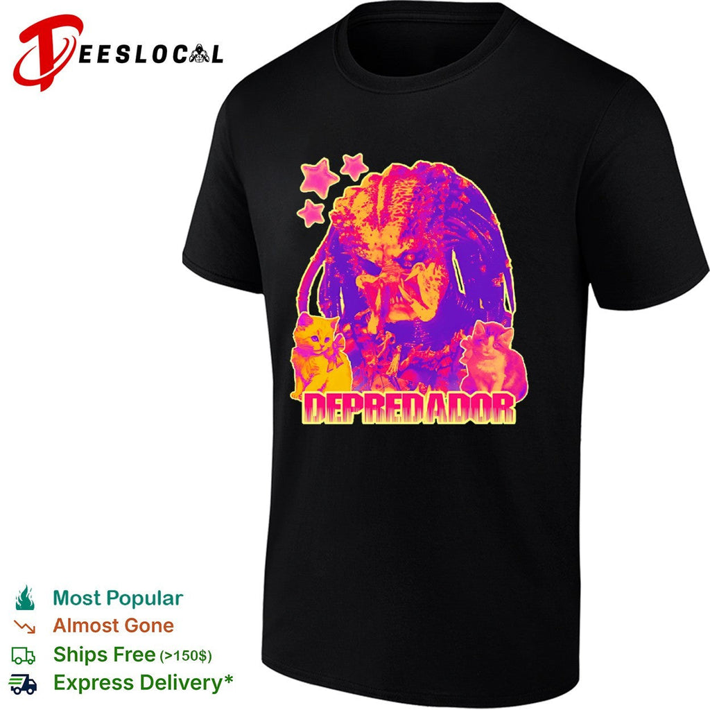 Predator Depredador with kittens shirt Unisex