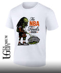 Predator Jalen Brunson peeing on San Antonio Spurs Finals 2026 cartoon shirt Unisex
