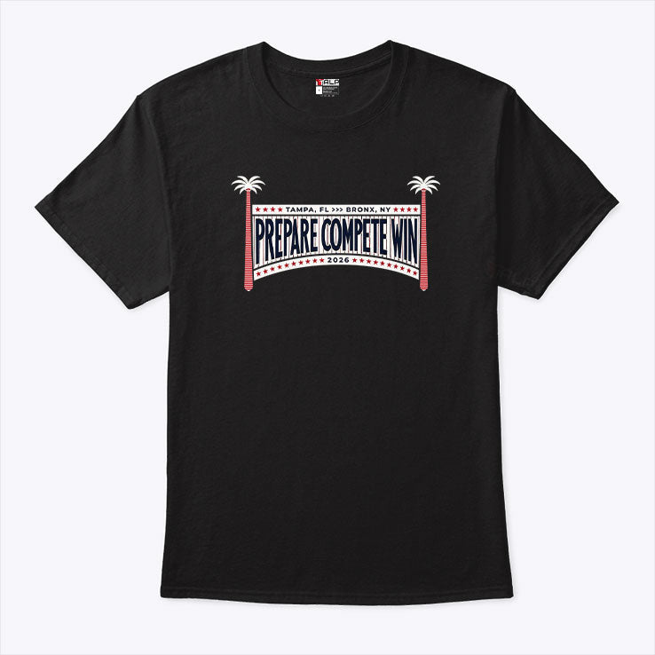 Prepare Compete Win 2026 Tampa Bay Baseball T Shirt Unisex