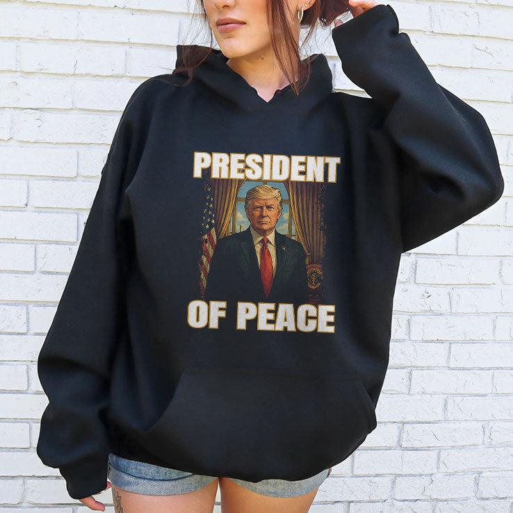 President Of Peace Pro Trump T Shirt Unisex