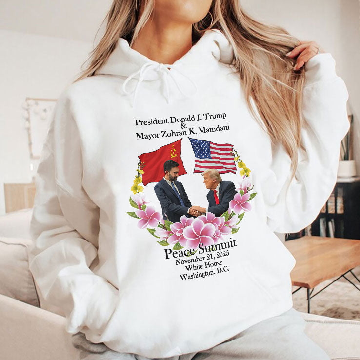 President Trump And Zohran Mamdani Peace Summit November 21, 2025 T Shirt Unisex