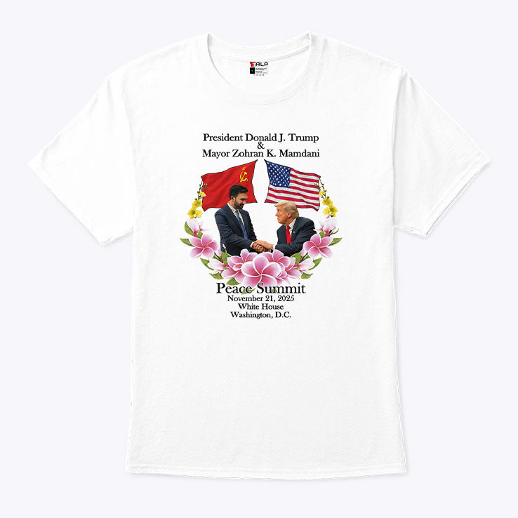 President Trump And Zohran Mamdani Peace Summit November 21, 2025 T Shirt Unisex