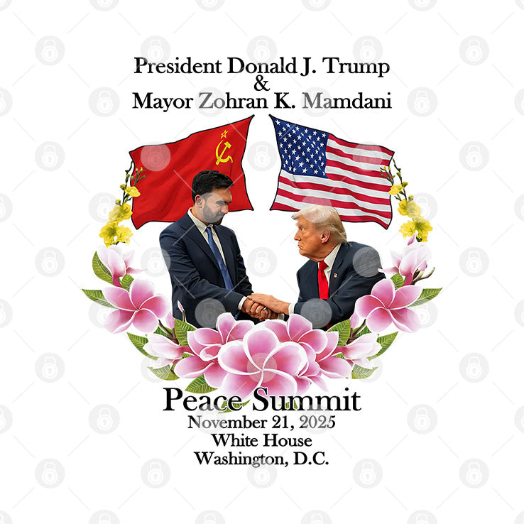 President Trump And Zohran Mamdani Peace Summit November 21, 2025 T Shirt Unisex