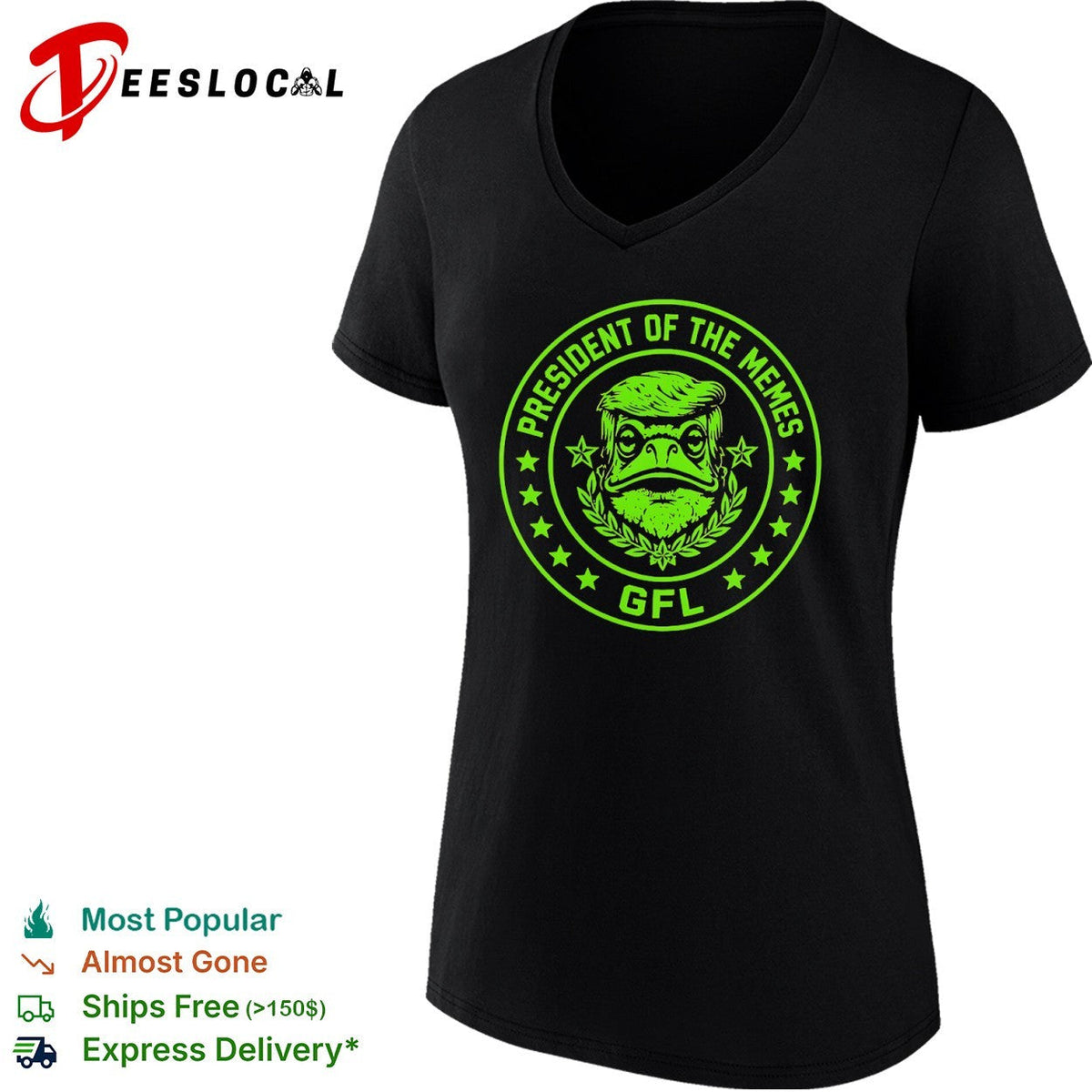 President of the memes Donald Trump GFL shirt Unisex