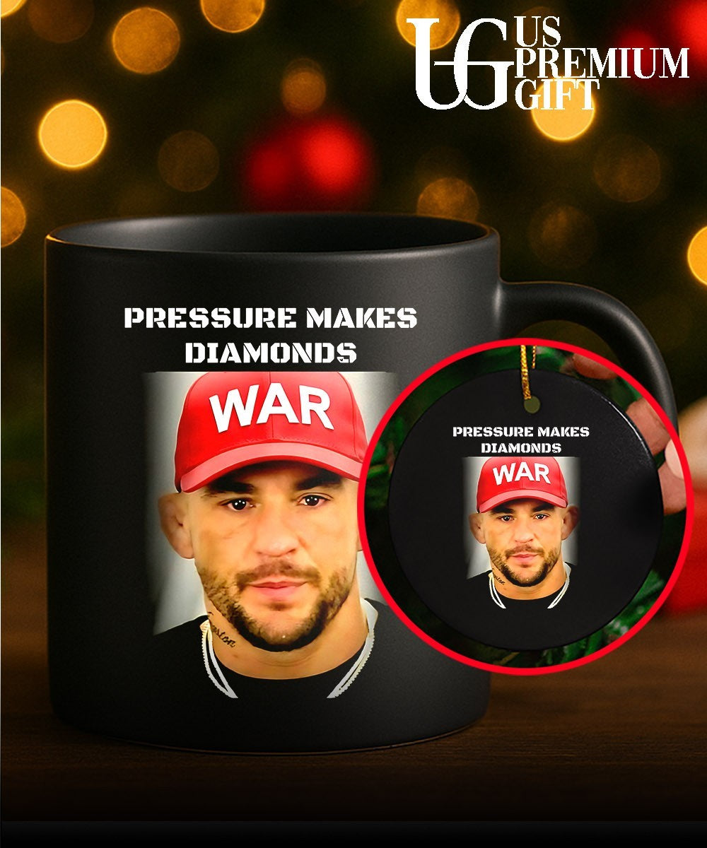 Pressure Makes Diamonds Dustin Poirier Mugshot shirt Unisex