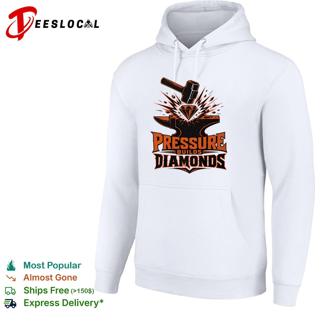 Pressure builds diamonds anvil and hammer shirt Unisex