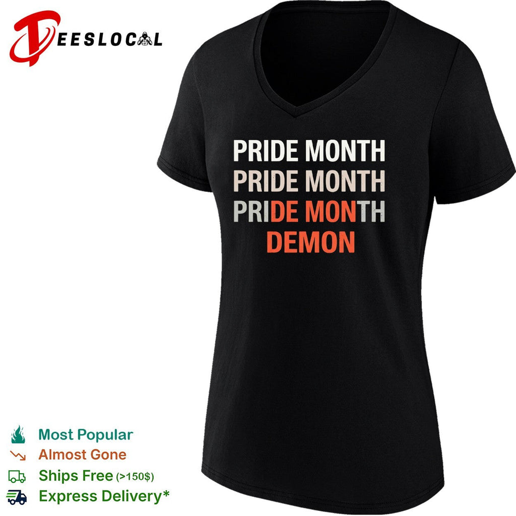 Pride Month De Mon Demon Shirt Unisex