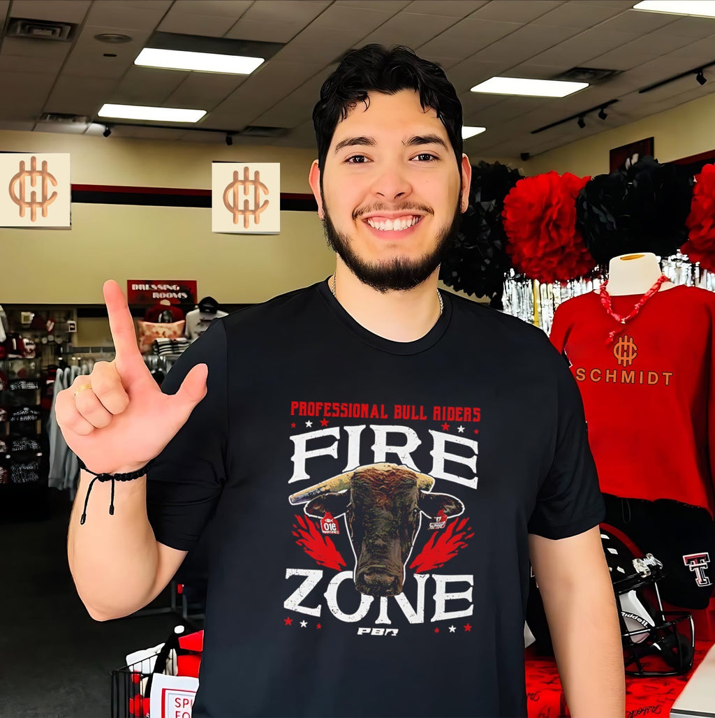 Professional Bull Riders Fire Zone PBR Rodeo shirt Unisex