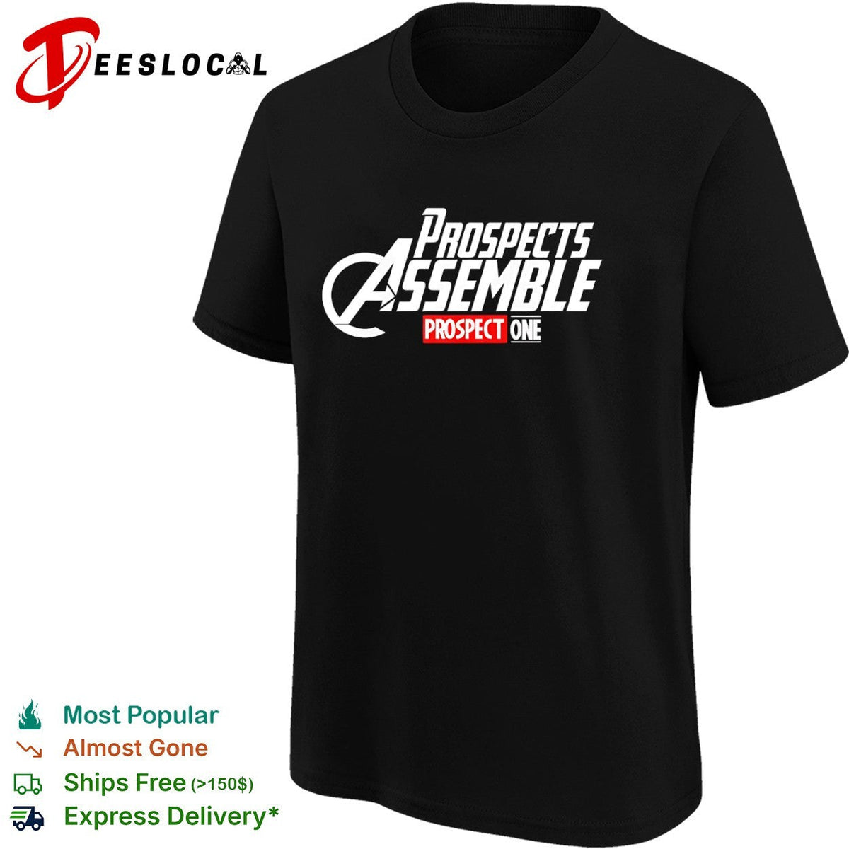 Prospects Assemble Prospect One Avengers Parody Inspired Design Cotton T shirt Unisex