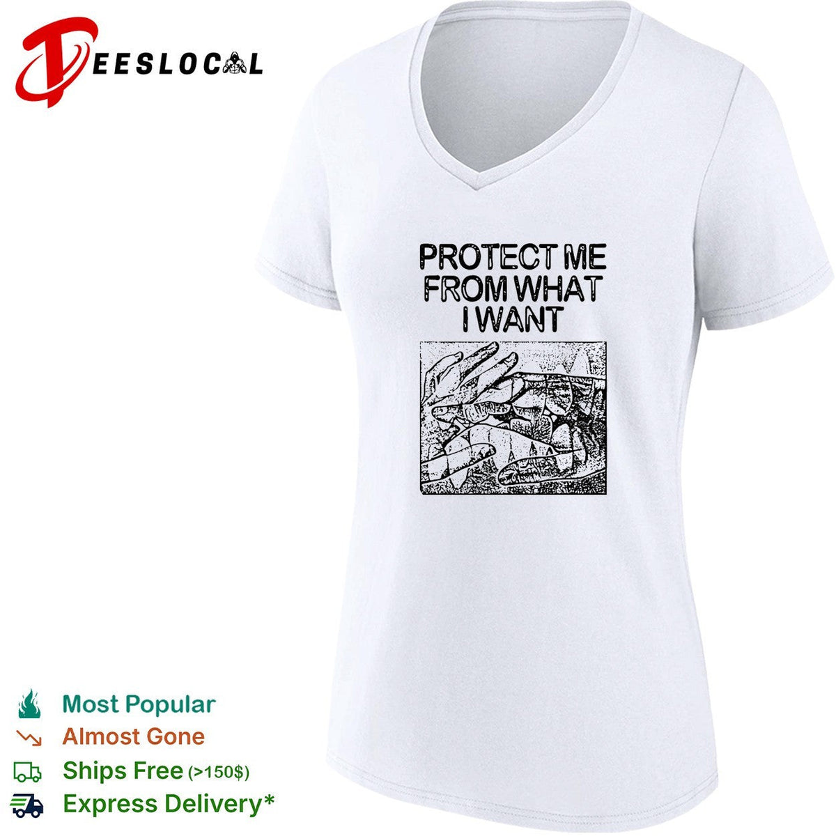 Protect me from what I want hands shirt Unisex