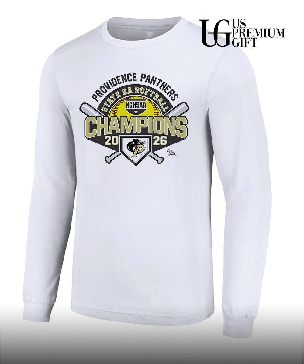 Providence Panthers NCHSAA 8A Softball State Champions 2026 shirt Unisex