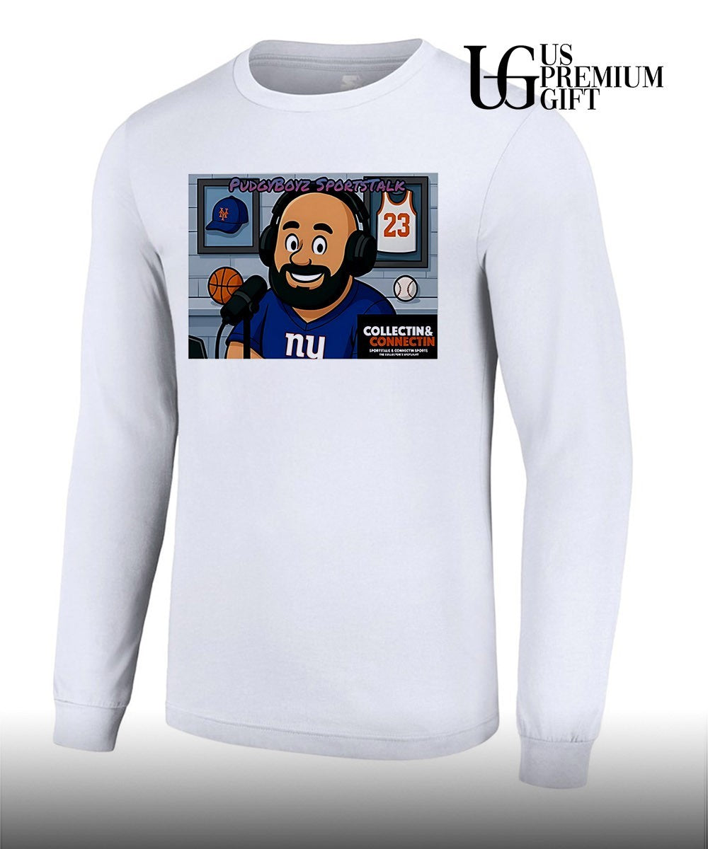 PudgyBoys Sports Talk Collection and Connection shirt Unisex