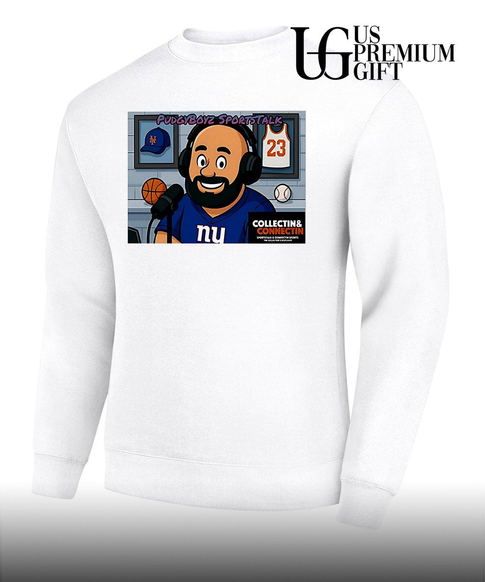 PudgyBoys Sports Talk Collection and Connection shirt Unisex