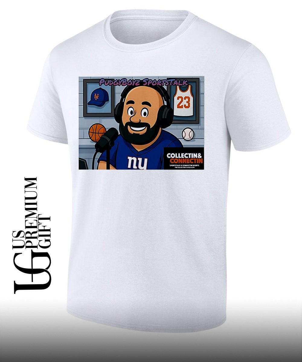 PudgyBoys Sports Talk Collection and Connection shirt Unisex
