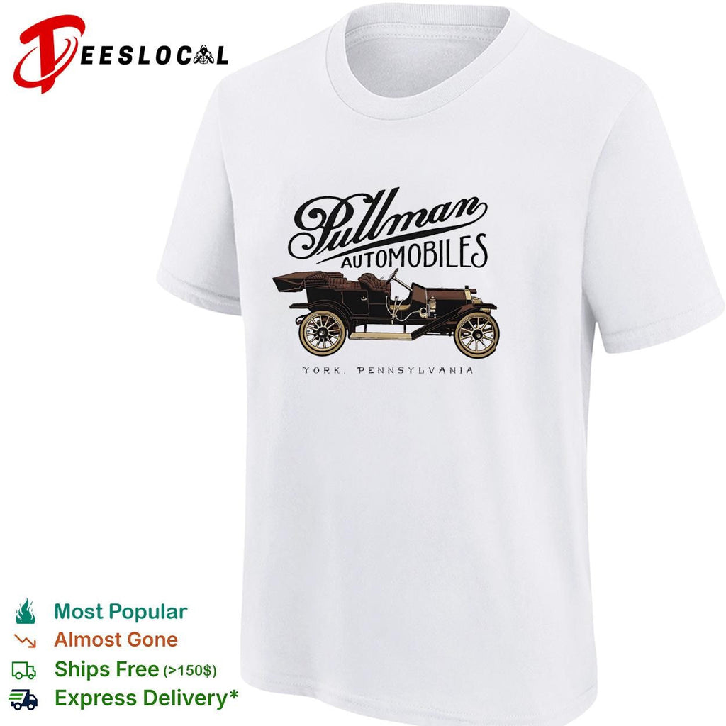 Pullman automobiles vintage car badge shirt Unisex