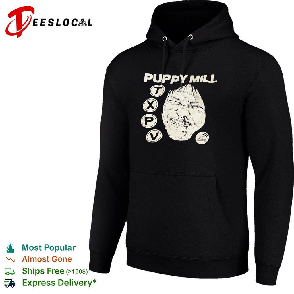 Puppy Mill TXPV Power Violence Rainbow Coalition Face shirt Unisex