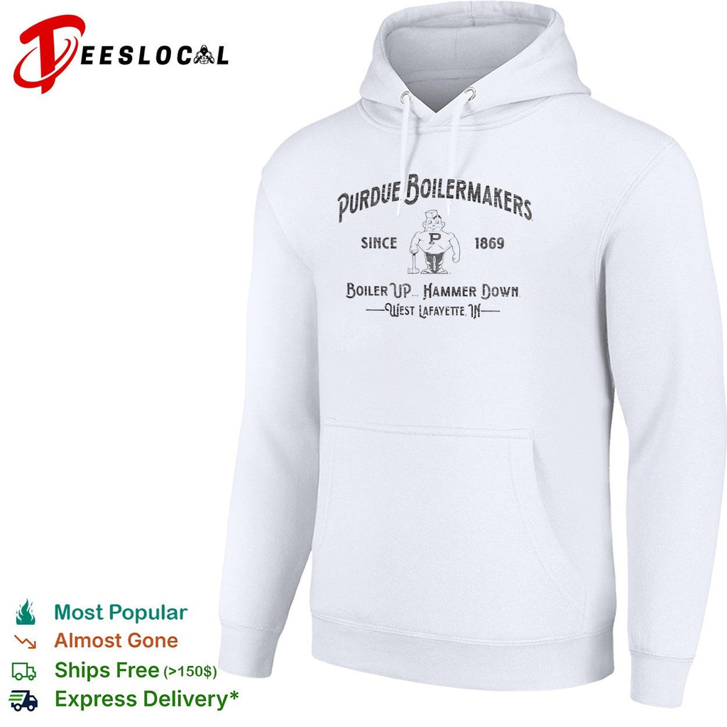Purdue Boilermakers Since 1869 Boiler Up Hammer Down West Lafayette IN shirt Unisex