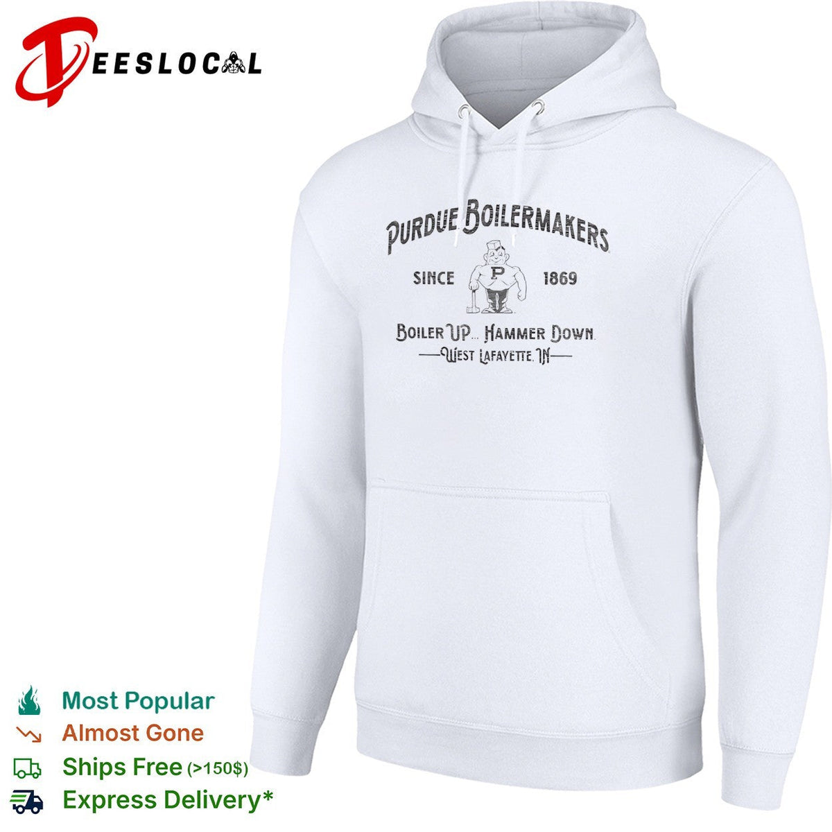 Purdue Boilermakers Since 1869 Boiler Up Hammer Down West Lafayette IN shirt Unisex