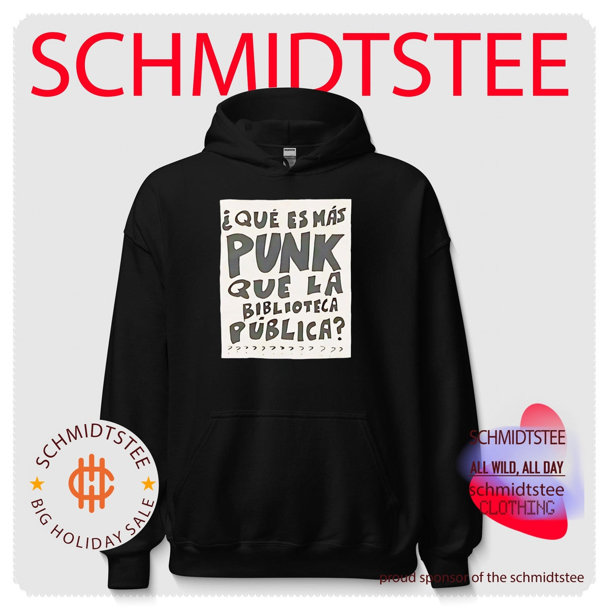 Qué Es Más Punk Que la Biblioteca Pública shirt Unisex