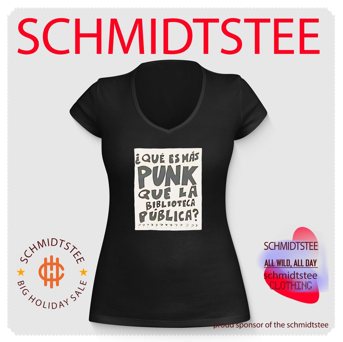 Qué Es Más Punk Que la Biblioteca Pública shirt Unisex