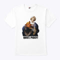 Quiet Piggy Saint Holding Pig Head Anti Trump T Shirt Unisex
