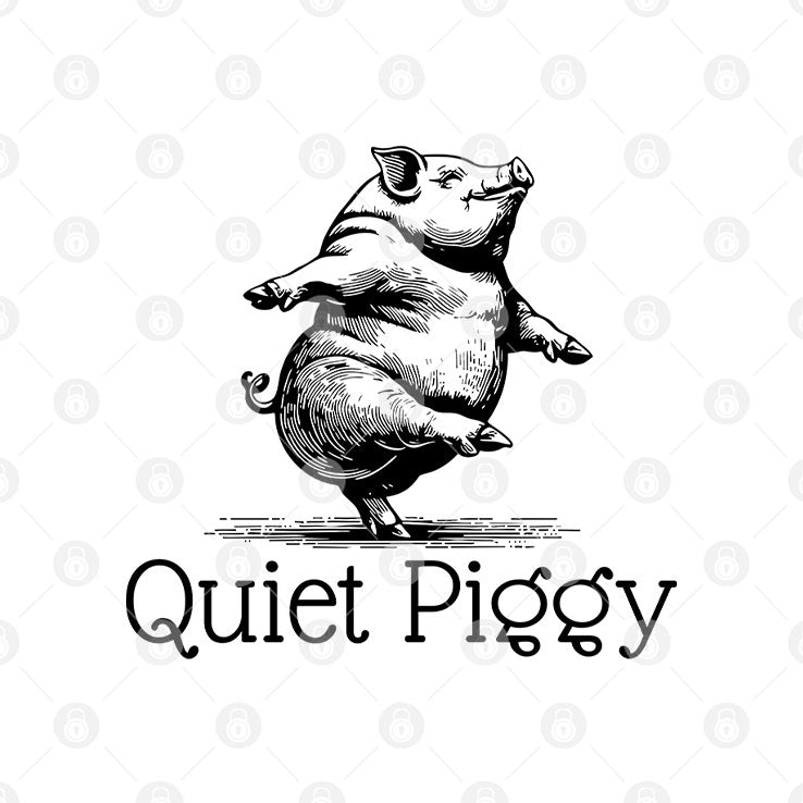 Quiet Piggy Donald Trump T Shirt Unisex
