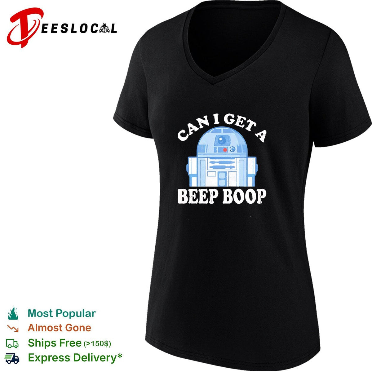 R2 D2 can I get a beep boop shirt Unisex